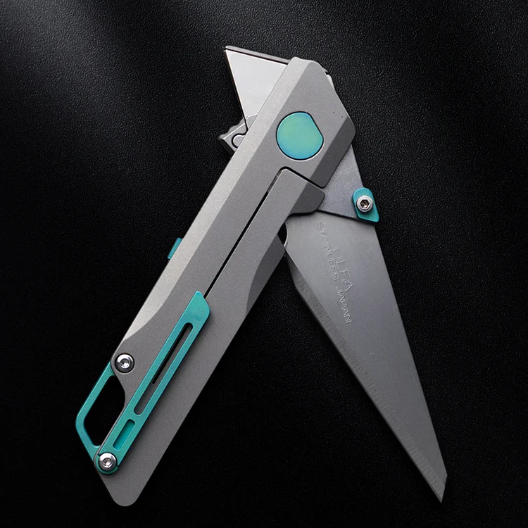 The Raven Titanium Utility Folding knife